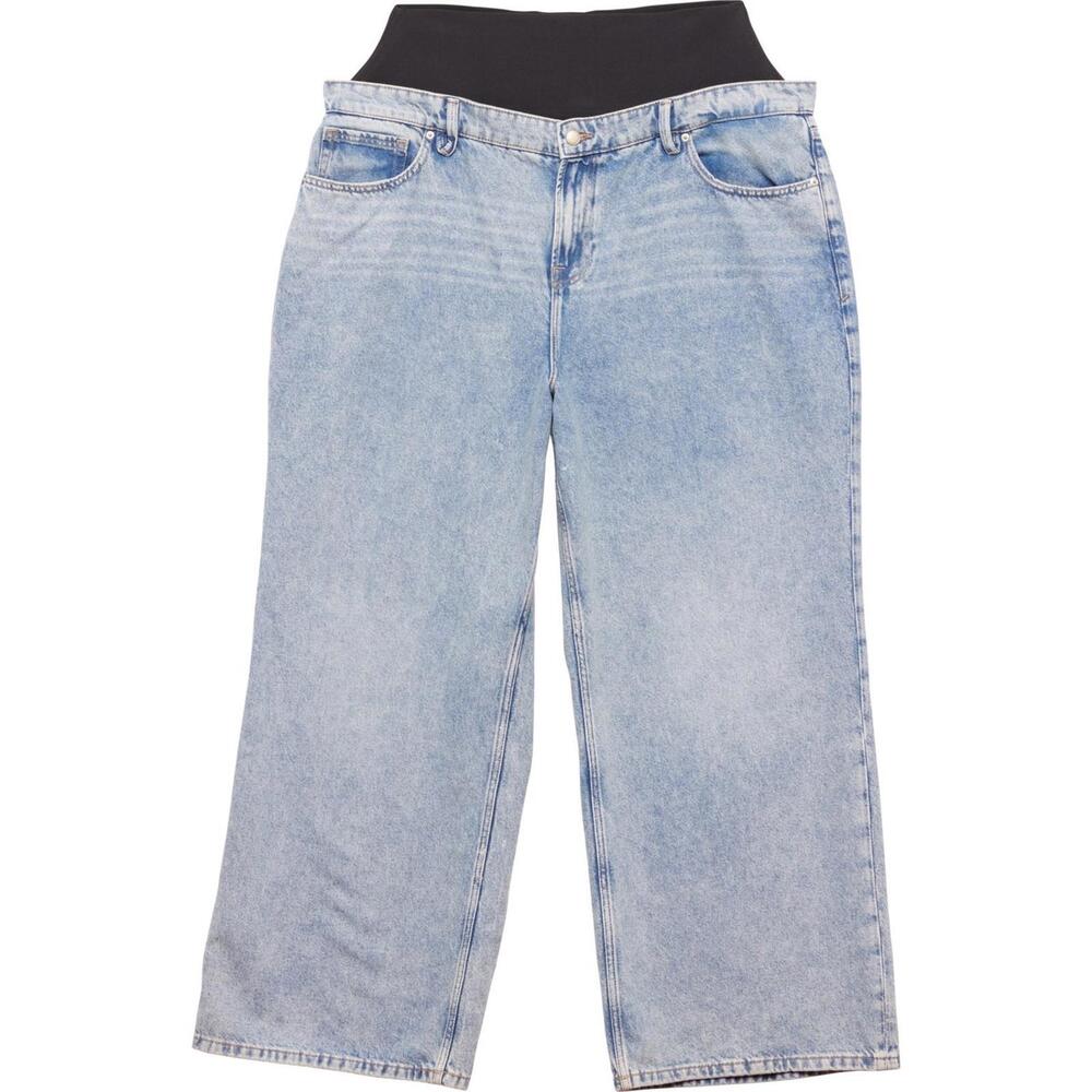 GOOD AMERICAN Solution Jeans - Wide Leg Size 18 - New w/ Tags - Tummy Tucking - Picture 2 of 3